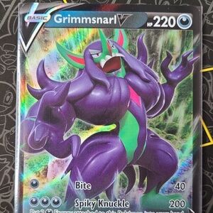 Grimmsnarl V Darkness Ablaze 114/189 Holo Ultra Rare